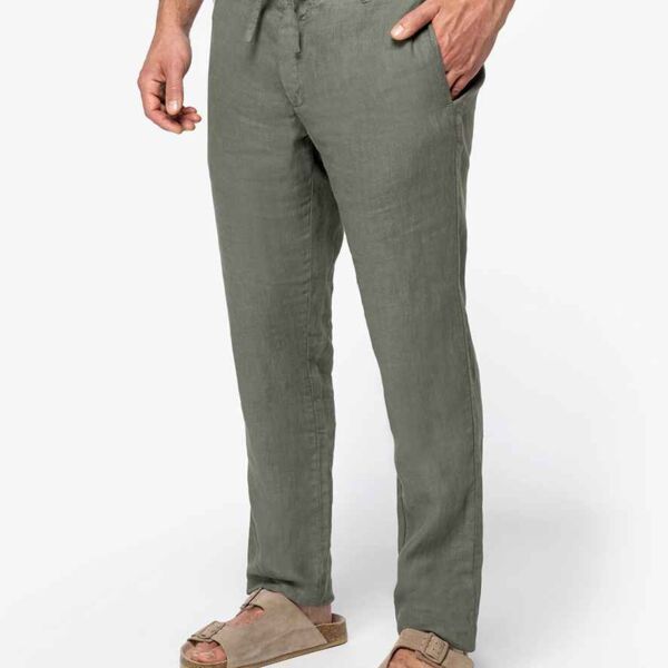 Native Spirit Faded Linen Trousers Thumbnail