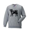 Russell Schoolgear Kids V Neck Sweatshirt Thumbnail