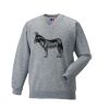 Russell Schoolgear Kids V Neck Sweatshirt Thumbnail