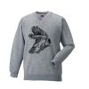 Russell Schoolgear Kids V Neck Sweatshirt Thumbnail