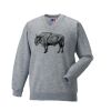 Russell Schoolgear Kids V Neck Sweatshirt Thumbnail