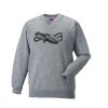 Russell Schoolgear Kids V Neck Sweatshirt Thumbnail