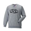 Russell Schoolgear Kids V Neck Sweatshirt Thumbnail