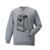 Russell Schoolgear Kids V Neck Sweatshirt Thumbnail