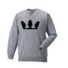 Russell Schoolgear Kids V Neck Sweatshirt Thumbnail