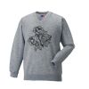 Russell Schoolgear Kids V Neck Sweatshirt Thumbnail