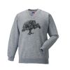 Russell Schoolgear Kids V Neck Sweatshirt Thumbnail