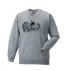 Russell Schoolgear Kids V Neck Sweatshirt Thumbnail