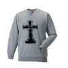 Russell Schoolgear Kids V Neck Sweatshirt Thumbnail