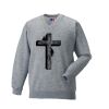 Russell Schoolgear Kids V Neck Sweatshirt Thumbnail