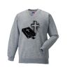 Russell Schoolgear Kids V Neck Sweatshirt Thumbnail
