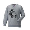 Russell Schoolgear Kids V Neck Sweatshirt Thumbnail
