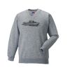 Russell Schoolgear Kids V Neck Sweatshirt Thumbnail