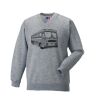 Russell Schoolgear Kids V Neck Sweatshirt Thumbnail