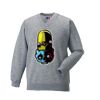 Russell Schoolgear Kids V Neck Sweatshirt Thumbnail
