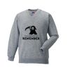 Russell Schoolgear Kids V Neck Sweatshirt Thumbnail