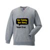 Russell Schoolgear Kids V Neck Sweatshirt Thumbnail